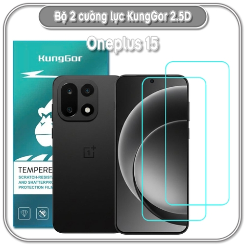 Bộ 2 Cường lực KungGor cho Oneplus 15