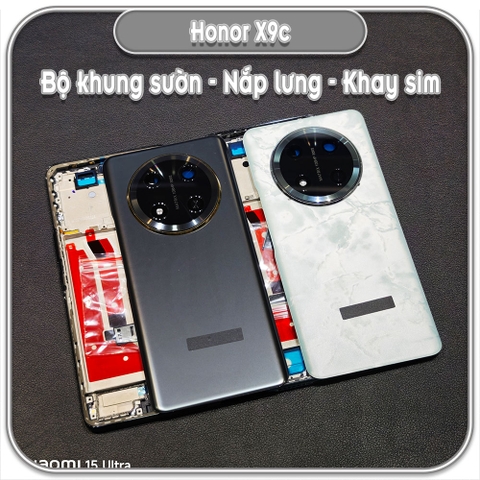 Thay bộ vỏ khung sườn, nắp lưng cho Honor X9c