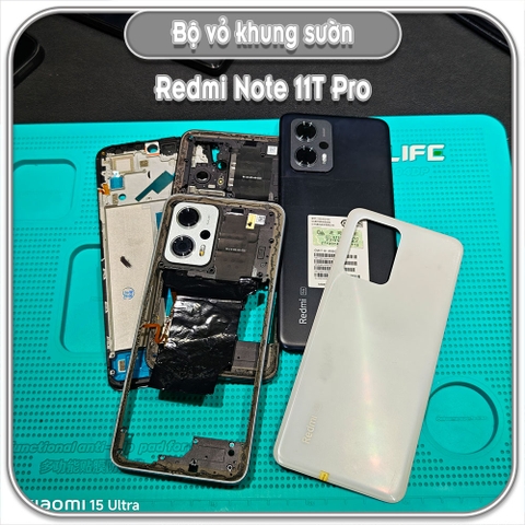 Thay bộ vỏ khung sườn, nắp lưng cho Redmi Note 11T Pro