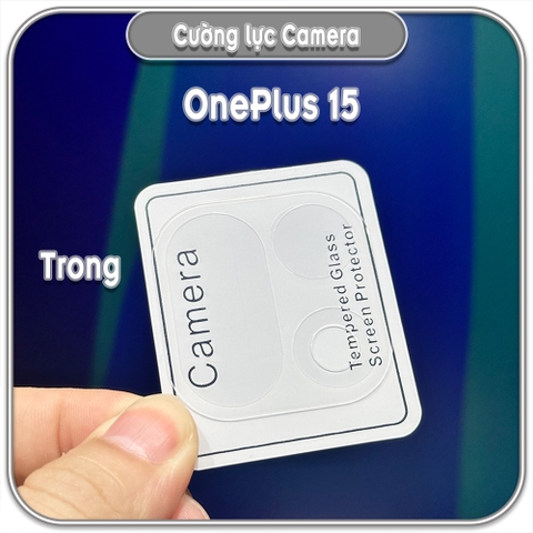 Cường lực Camera cho OnePlus 15, Trong suốt