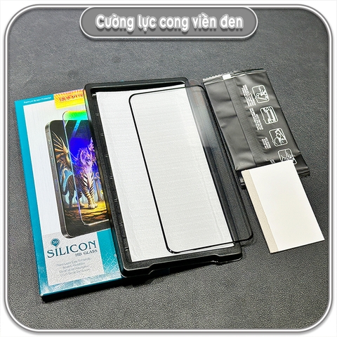 Cường lực cong cho Honor 200, full keo có viền đen