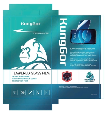 Cường lực KungGor cho iPhone 12 - 12 Mini -12 Pro - 12 Promax