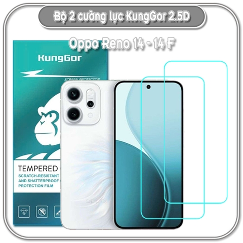 Bộ 2 Cường lực KungGor cho Oppo Reno 14 - 14 F