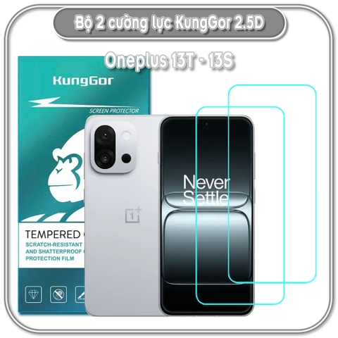 Bộ 2 Cường lực KungGor cho Oneplus 13T - 13S
