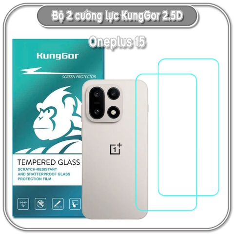 Bộ 2 Cường lực KungGor cho Oneplus 15