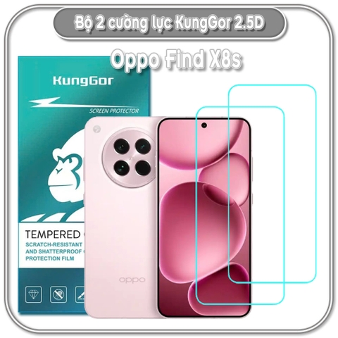 Bộ 2 Cường lực KungGor cho Oppo Find X8s