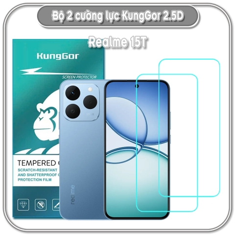 Bộ 2 Cường lực KungGor cho Realme 15T