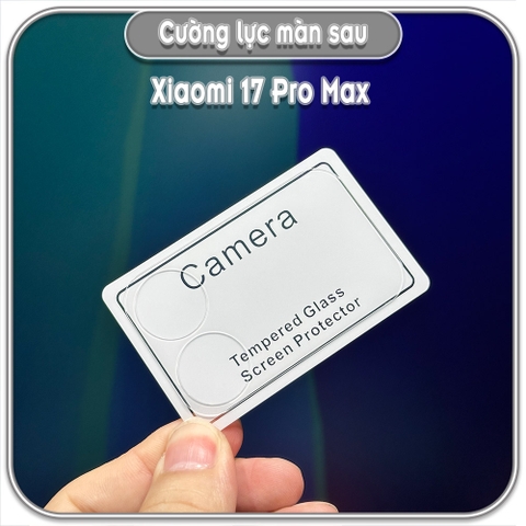 Cường lực màn sau cho Xiaomi 17 Pro - 17 Promax