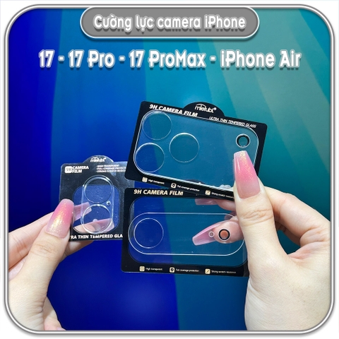 Cường lực camera cho iPhone 17 - 17 Pro - 17 Pro Max - iPhone Air