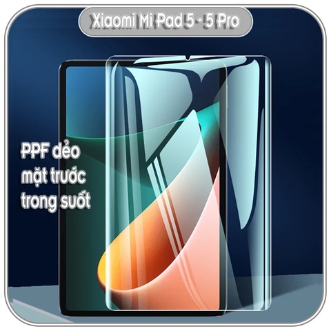 Miếng dán PPF trong suốt cho Xiaomi Pad 5 - 5 Pro chống trầy màn hình