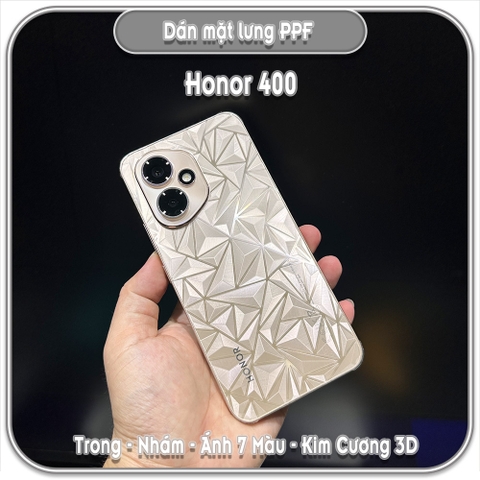 Dán PPF mặt lưng cho Honor 400