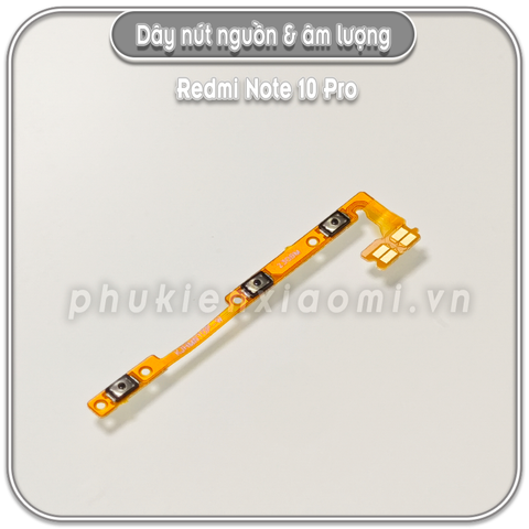 Dây nút nguồn & âm lượng Redmi Note 10 Pro 4G