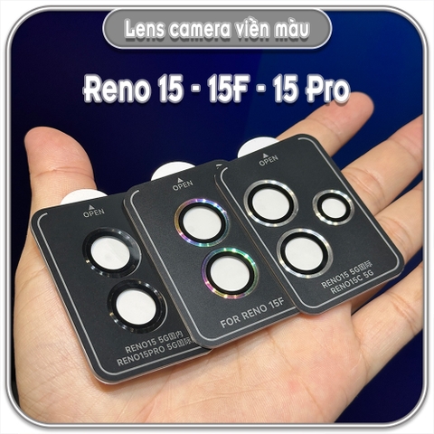 Dán lens camera Reno 15 - 15F - 15 Pro