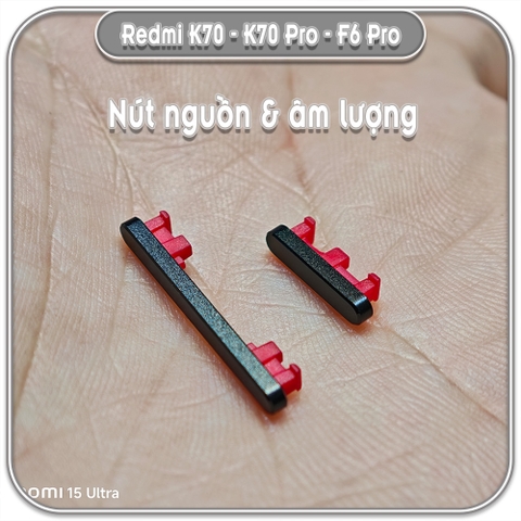 Thay nút nguồn + âm lượng Xiaomi Redmi K70 - K70 Pro - Poco F6 Pro