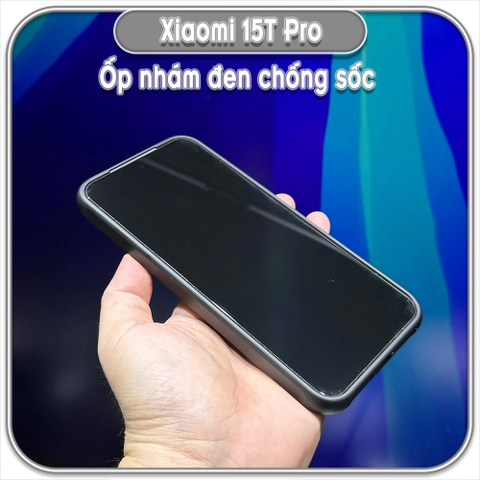 Ốp lưng chống sốc nhám đen cho Xiaomi Redmi K90 - K90 Pro