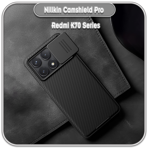 Ốp Redmi K70 - K70 Pro - K70E - Poco X6 Pro, Nillkin CamShield Pro che camera