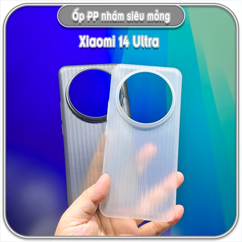 Ốp PP nhám siêu mỏng cho Xiaomi 14 Ultra