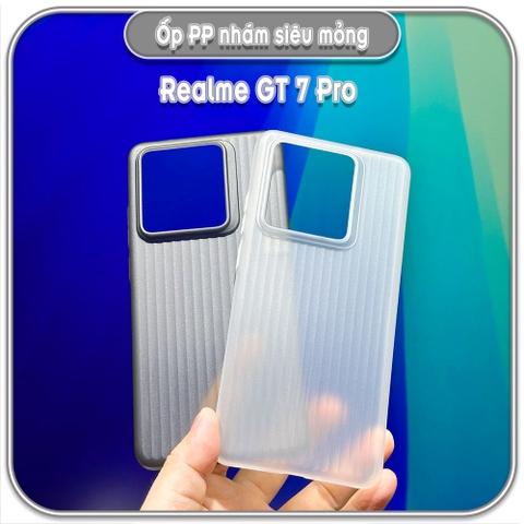 Ốp PP nhám siêu mỏng cho Realme GT 7 Pro
