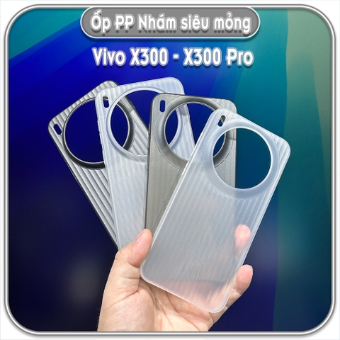 Ốp PP nhám siêu mỏng cho Vivo X300 - X300 Pro