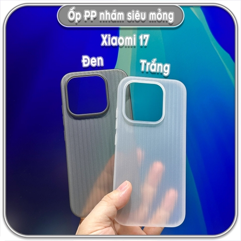 Ốp PP nhám siêu mỏng cho Xiaomi 17