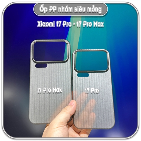 Ốp PP nhám siêu mỏng cho Xiaomi 17 Pro - 17 Pro Max