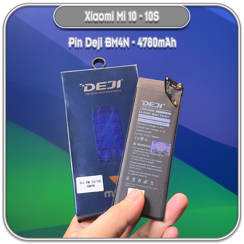 Thay pin Xiaomi Mi 10 - 10S, Deji BM4N 4780mAh