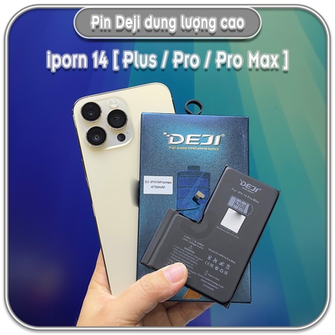 Thay pin Deji dung lượng cao cho iPhone 14 / Pro / Plus / Pro Max