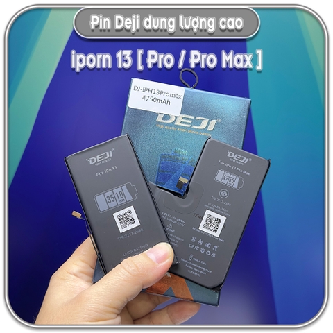 Thay pin Deji dung lượng cao cho iPhone 13 - 13 Pro - 13 Pro Max
