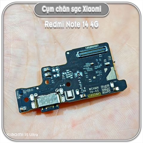 Cụm chân sạc Redmi Note 14 4G