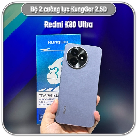 Bộ 2 Cường lực KungGor cho Redmi K80 Ultra