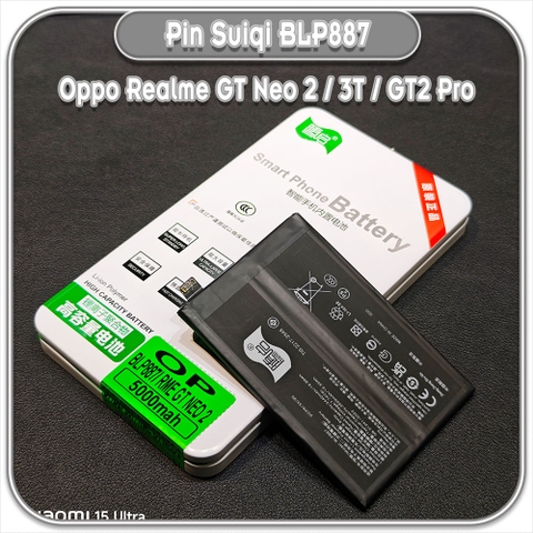 Thay pin Oppo Realme GT Neo 2 / 3T / GT2 Pro Suiqi BLP887 5000mAh