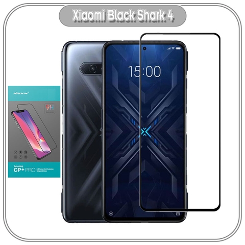 Kính cường lực Nillkin CP+ PRO cho Xiaomi Black Shark 4 / 4 Pro - FULL viền đen