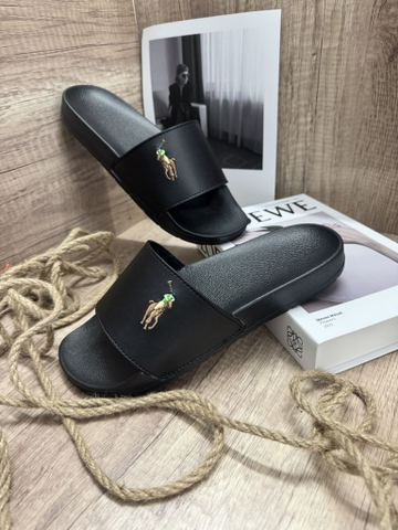 Dép Pony Abrasive Basic - Đen Full