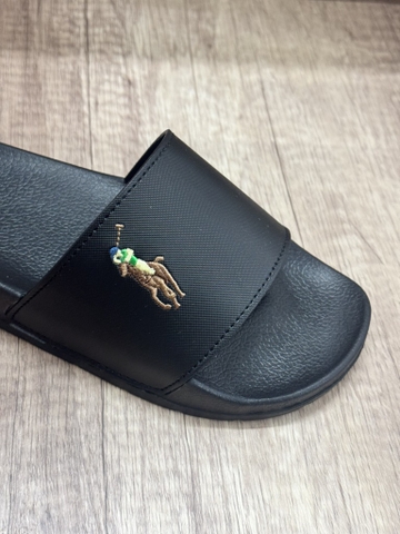 Dép Pony Abrasive Basic - Đen Full