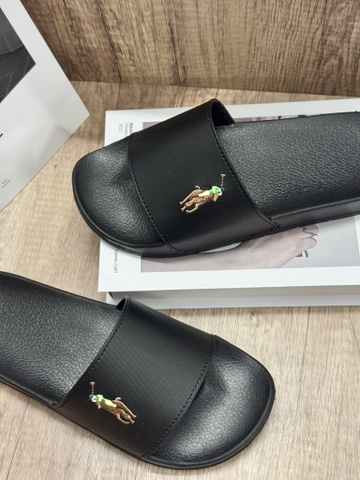 Dép Pony Abrasive Basic - Đen Full