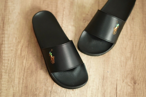 Dép Pony Abrasive Basic - Đen Full