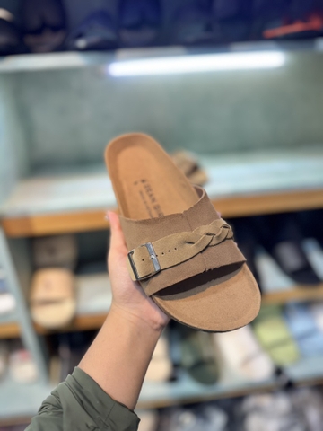 Dép Da Ohita Braided - Dean girl brand