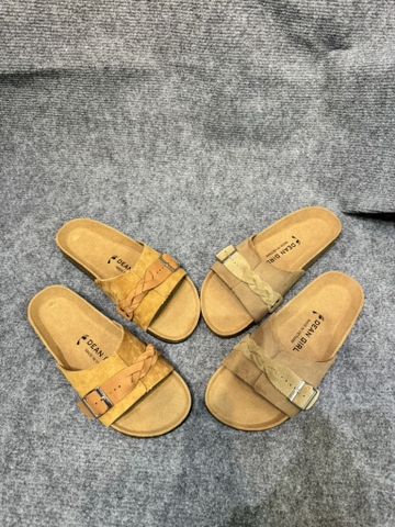 Dép Da Ohita Braided - Dean girl brand