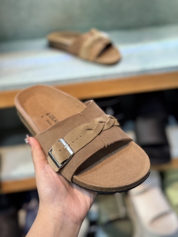 Dép Da Ohita Braided - Dean girl brand