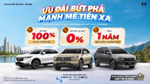 ƯU ĐÃI BỨT PHÁ - MẠNH MẼ TIẾN XA