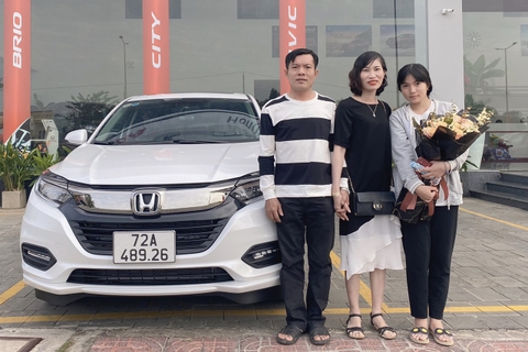 Khách hàng mua xe Honda HR-V