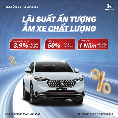 LÃI SUẤT ẤN TƯỢNG, ẴM XE CHẤT LƯỢNG 