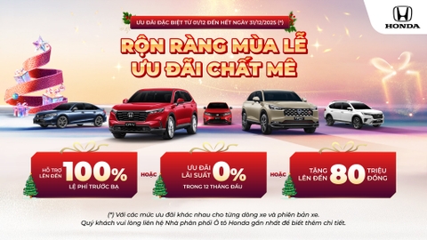 RỘN RÀNG MÙA LỄ - ƯU ĐÃI CHẤT MÊ