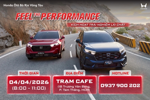 LÁI THỬ CÁC DÒNG XE HONDA MỚI NHẤT VŨNG TÀU 04/04/2026