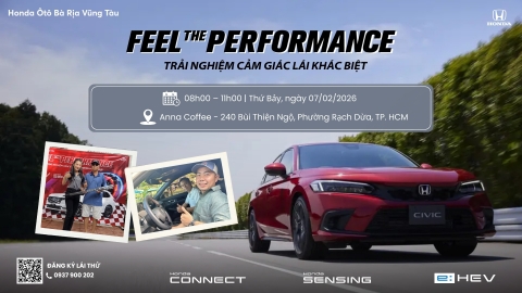 LÁI THỬ CÁC DÒNG XE HONDA MỚI NHẤT VŨNG TÀU 07/02/2026