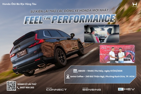 LÁI THỬ CÁC DÒNG XE HONDA MỚI NHẤT VŨNG TÀU 07/03/2026