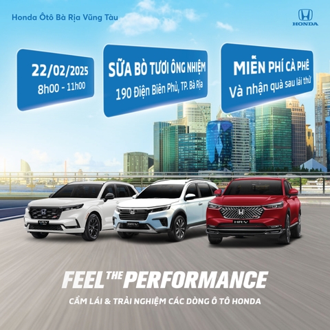 FEEL THE PERFORMANCE | TP. BÀ RỊA