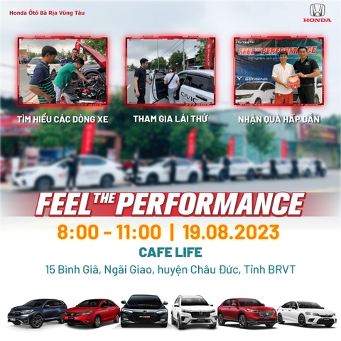 FEEL THE PERFORMANCE | HUYỆN CHÂU ĐỨC