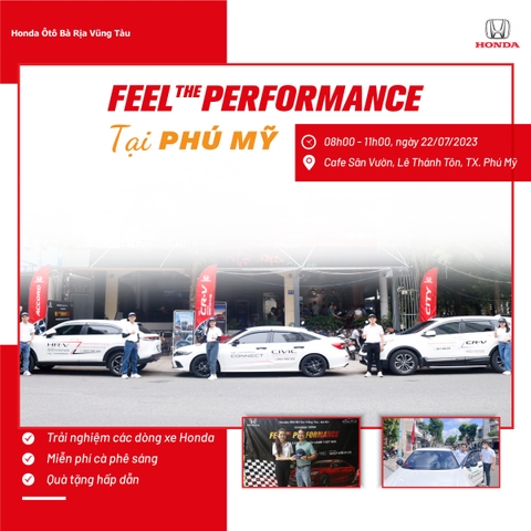 FEEL THE PERFORMANCE | TX. PHÚ MỸ  