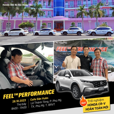 FEEL THE PERFORMANCE | TX. PHÚ MỸ